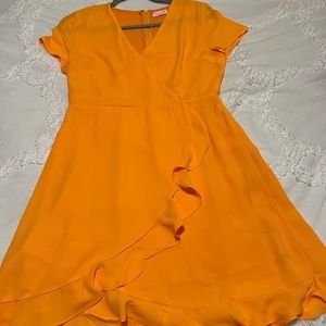 Pink Lily Cap Sleeve Fit & Flare Dress